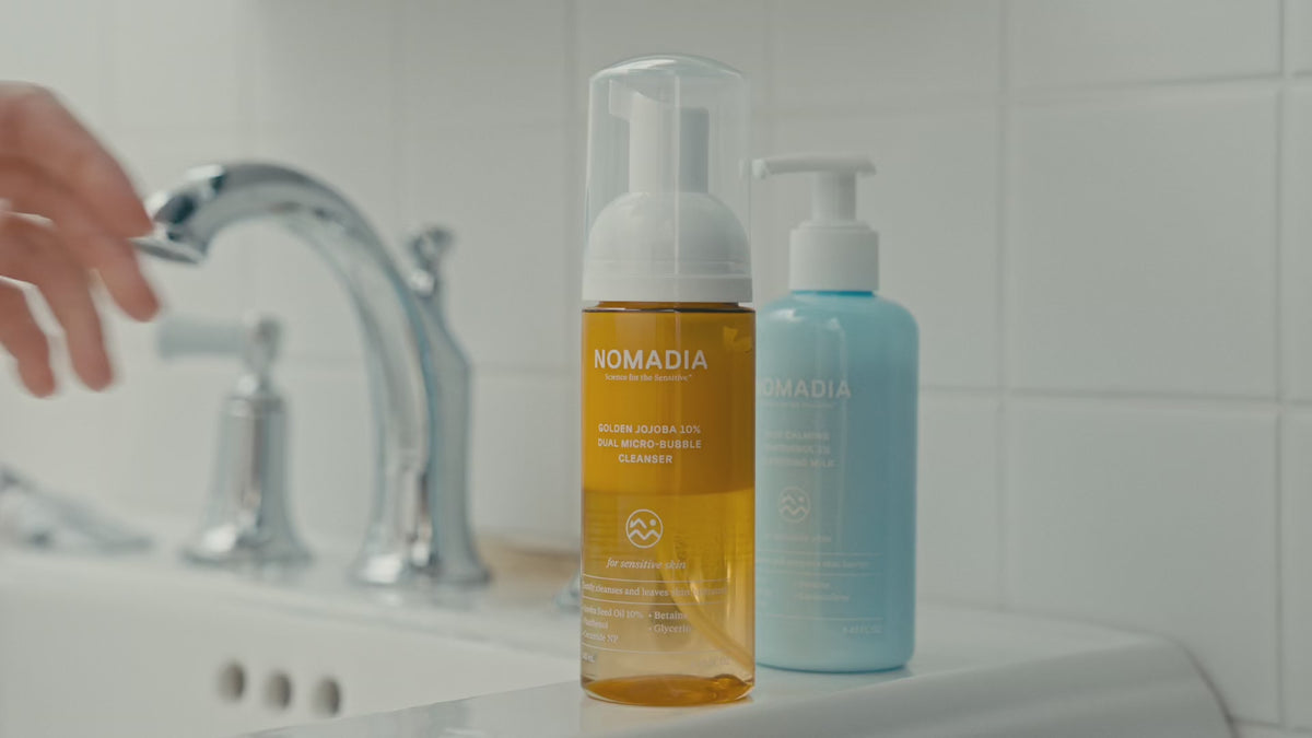 How to use Golden Jojoba 10% Dual Micro-bubble Cleanser