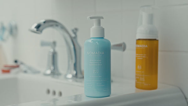 Cómo usar Blue Calming Panthenol 1% Cleansing Milk